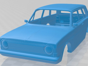 taunus p6 12m station wagon 1967 printable body car 3D-Druckmodell
