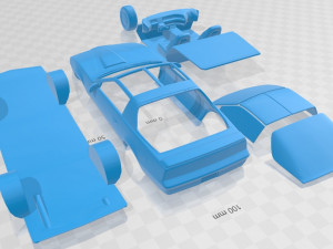 pontiac firebird kitt 1982 printable car 3D Baskı Modeli