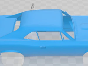 pontiac gto 1967 printable body car 3D Print Model