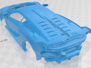 sc18 2019 printable body car 3D 프린트 모델