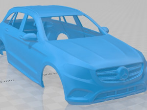 mercedes benz glc class 2016 printable body car Modèles 3D en vedette