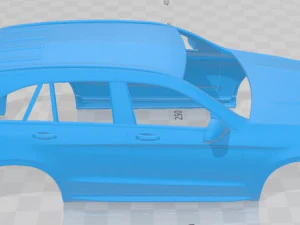 mercedes benz glc class 2016 printable body car 3D Print Model