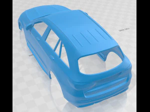 mercedes benz glc class 2016 printable body car 3D Print Model