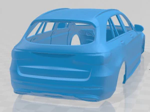 mercedes benz glc class 2016 printable body car 3D Print Model