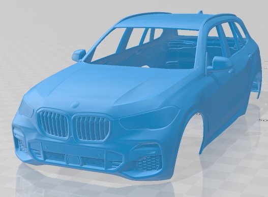 x5 m sport 2019 printable body car 3D-printmodel .c4d .max .obj .3ds .fbx .stl .blend 