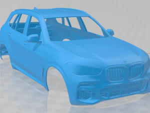 x5 m sport 2019 printable body car 3D Print Model