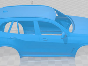x5 m sport 2019 printable body car 3D-printmodel
