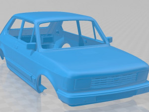 fiat 147 printable body car 3Dプリントモデル