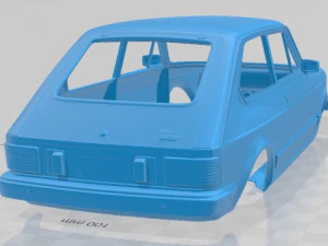 fiat 147 printable body car 3D Print Model