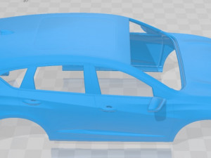 acura rdx 2018 printable body car 3D Принт Модель