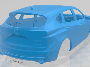 acura rdx 2018 printable body car 3D Принт Модель