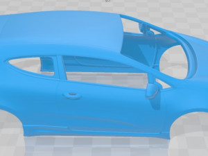 Kia pro ceed gt 2014 printable body car Modèles 3D en vedette