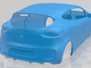Kia pro ceed gt 2014 printable body car Modèles 3D en vedette