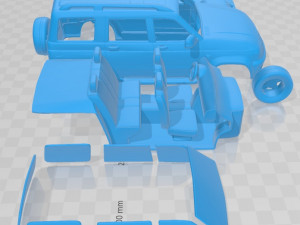 uaz patriot 3163 5 door 2014 printable car 3D 打印模型