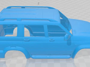 uaz patriot 3163 5 door 2014 printable body car 3D Print Model