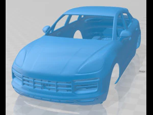 porsche cayenne turbo cup&ecirc; 2020 carroceria imprim&iacute;vel Modelo de Impressão 3D
