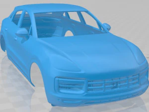 porsche cayenne turbo cup&ecirc; 2020 carroceria imprim&iacute;vel Modelo de Impressão 3D