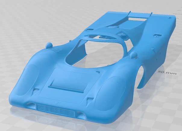 porsche 917 k 1969 printable body car 3D प्रिंट मॉडल .c4d .max .obj .3ds .fbx .stl .blend 