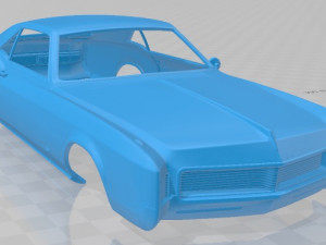 buick riviera 1966 printable body car 3D 프린트 모델