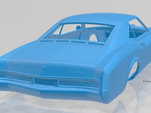 buick riviera 1966 printable body car 3D 프린트 모델