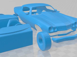chevrolet camaro 1975 printable car 3D Print Model