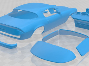 chevrolet camaro 1975 printable car 3D प्रिंट मॉडल