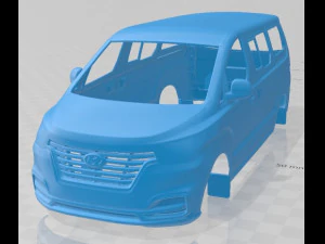 hyundai grand starex tq 2018 carrocer&iacute;a imprimible coche Modelo de impresión 3D