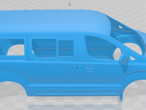 hyundai grand starex tq 2018 printable body car 3D 打印模型