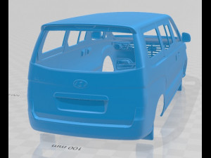 hyundai grand starex tq 2018 printable body car 3D 打印模型