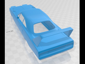 plymouth road runner superbird 1970 printable body car Modello di stampa 3D
