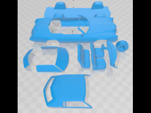 eldorado fleetwood 1968 printable car 3D Print Model