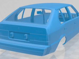 hyundai pony canada 1985 printable body car 3D Print Model