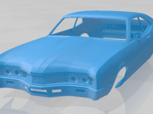 mercury montego 1970 printable body car Modelo de impresión 3D