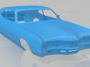 mercury montego 1970 printable body car 3D 프린트 모델