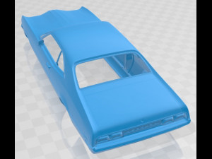 mercury montego 1970 printable body car 3D 프린트 모델