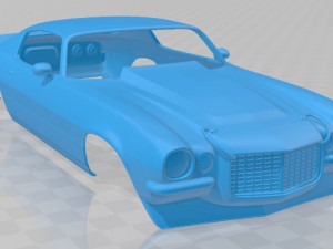 camaro 1970 protouring printable body car 3D Print Model
