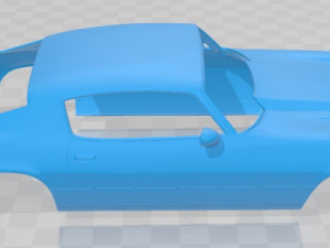 camaro 1970 protouring printable body car 3D Print Model