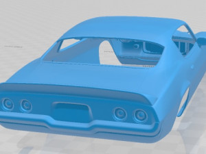 camaro 1970 protouring printable body car 3D Print Model
