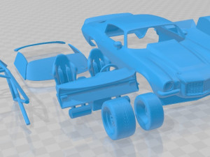 camaro 1970 protouring printable car Modèles 3D en vedette