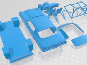 camaro 1970 protouring printable car Modèles 3D en vedette