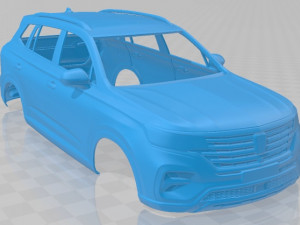 roewe rx5 max 2019 printable body car Model Cetak 3D