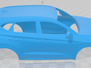 hyundai tucson 2016 printable body car Modèles 3D en vedette