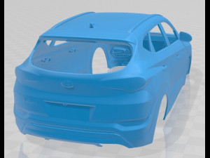 hyundai tucson 2016 printable body car Modèles 3D en vedette