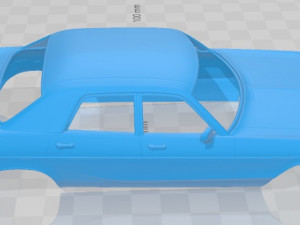 dodge polara hardtop coupe 1970 printable body car 3D 프린트 모델