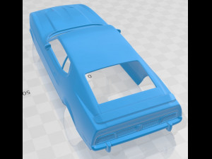 mustang mach 1 1971 printable body car 3D प्रिंट मॉडल
