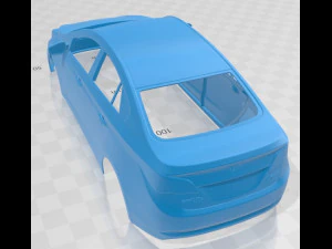 hyundai hb20s 2013 printable body car 3D Print Model
