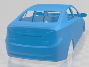hyundai hb20s 2013 printable body car Model do druku 3D