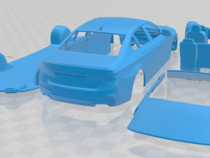 m5 g30 sedan performance 2017 printable car 3Dプリントモデル