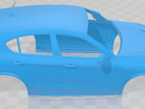 alfa romeo stelvio quadrifoglio 2018 printable body car 3D Print Model