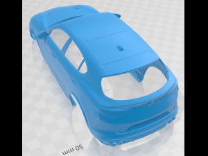 alfa romeo stelvio quadrifoglio 2018 printable body car 3D Print Model